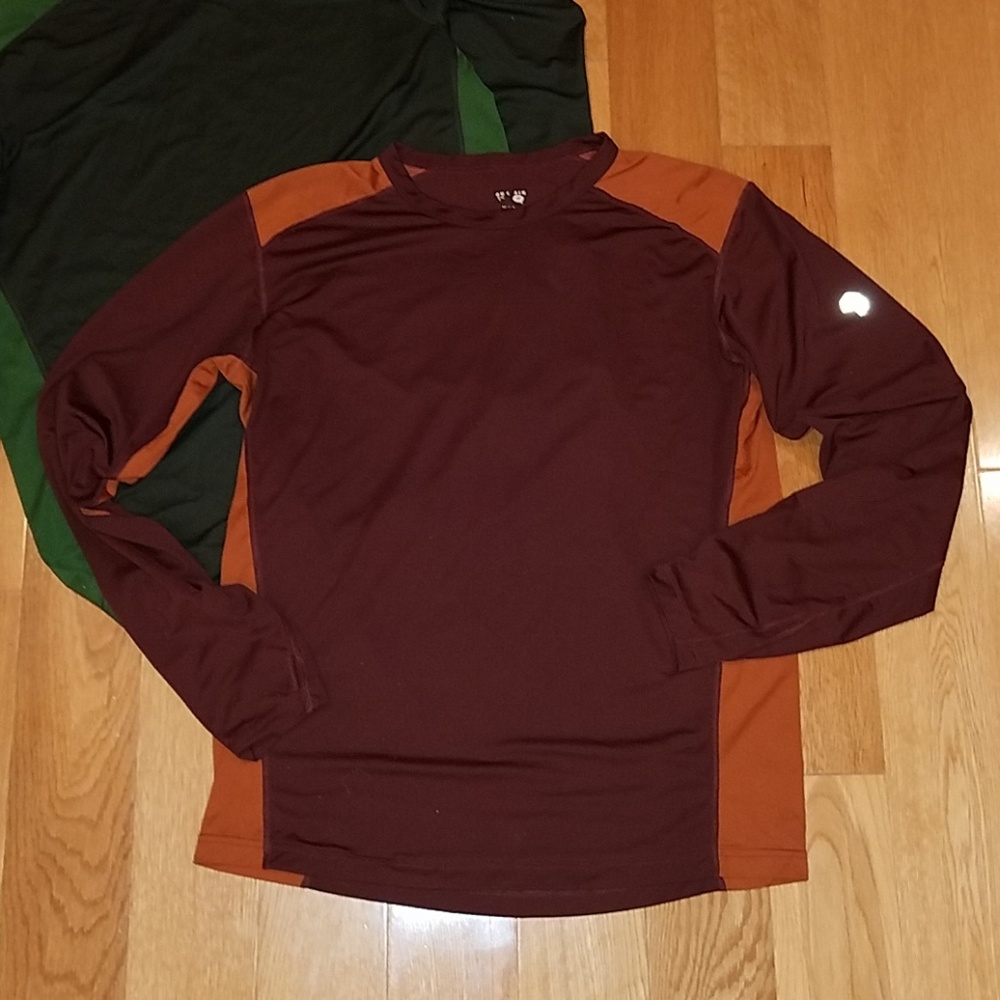 Mountain Hardware Orange Base Layer